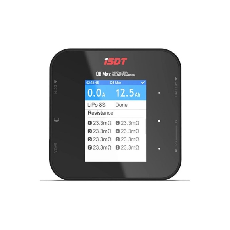 Chargeurs - ISDT Q8 MAX BattGO 7(8)S/30A/1000W 10-34V DC chargeur - FLASH RC
