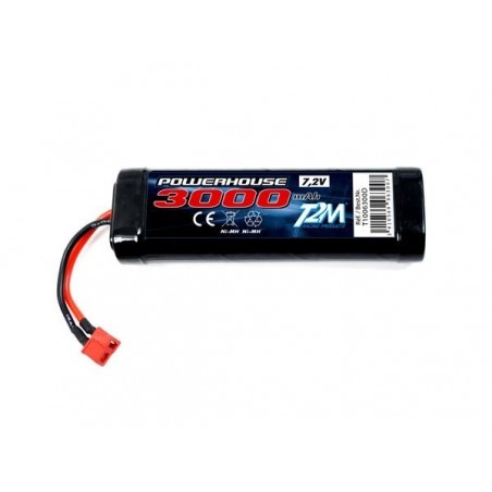 Batterien für RC-Autos und Boote - NiMh-Batterie 7.2V 3000mAh Deans T2M - FLASH RC