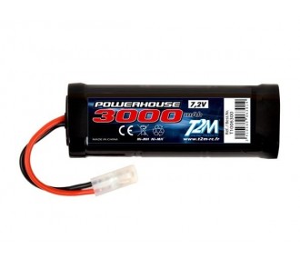 Batteries for RC cars and boats - Battery NiMh 7.2V 3000mAh Tamiya T2M - FLASH RC