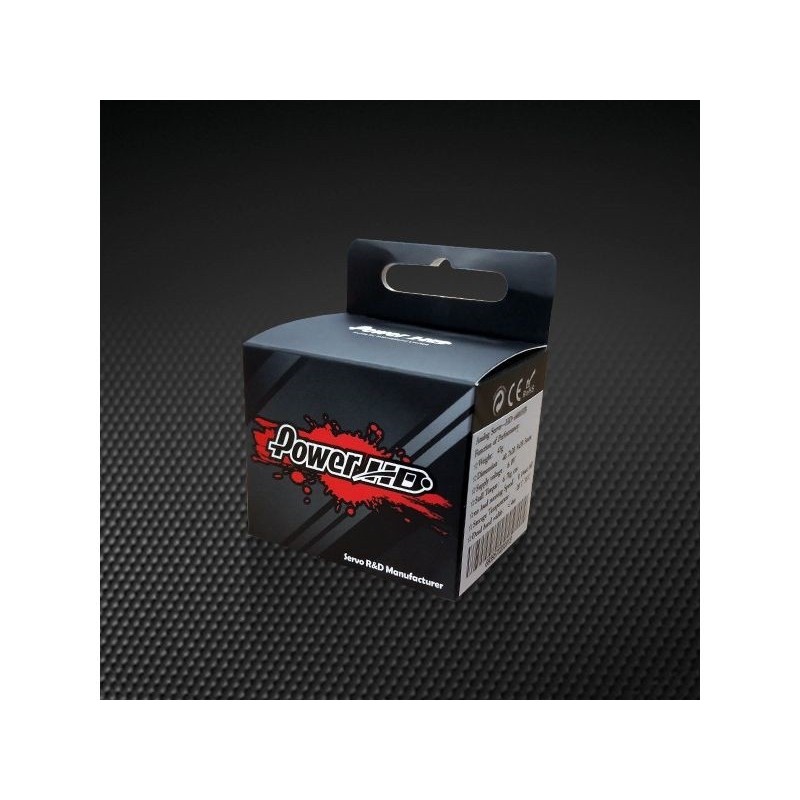 Servo Numérique Power HD 1812MG étanche 18kg/cm 6V - FLASH RC