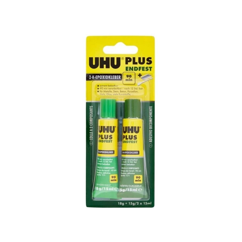 Colle Epoxy UHU Plus Endfest 90min 33g - FLASH RC