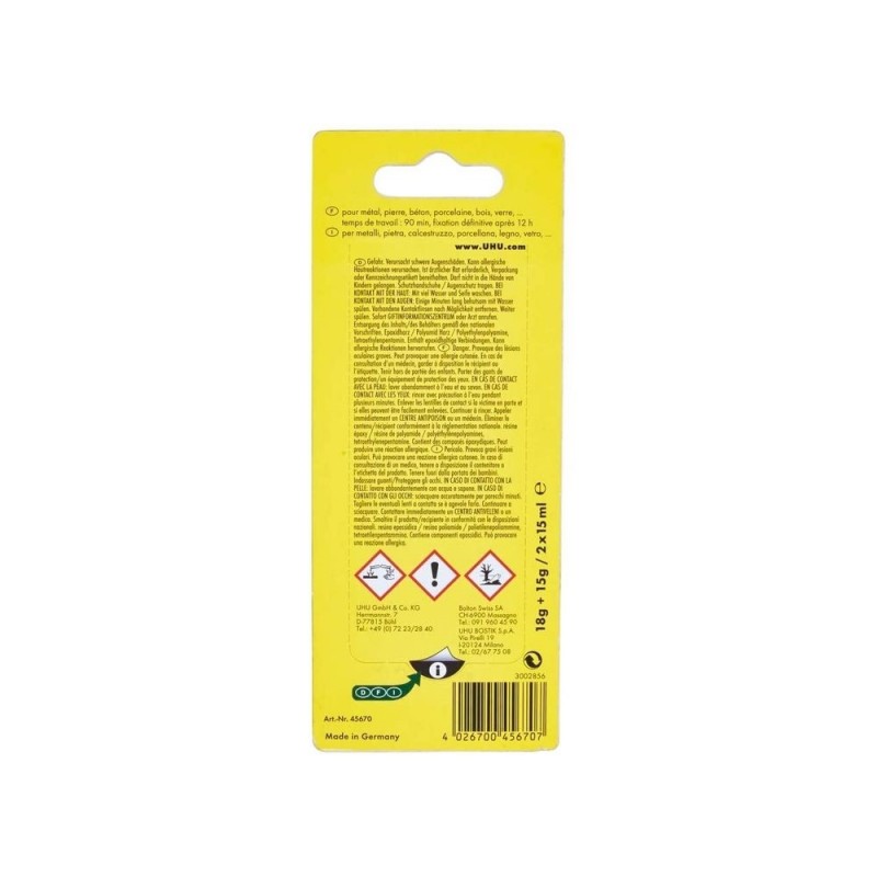 Epoxy Adhesive - Epoxy Adhesive UHU Plus Endfest 90min 33g - FLASH RC