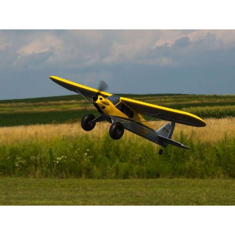 Beginner RC planes - Hobbyzone Carbon Cub S2 1.30m BNF Basic with SAFE - FLASH RC