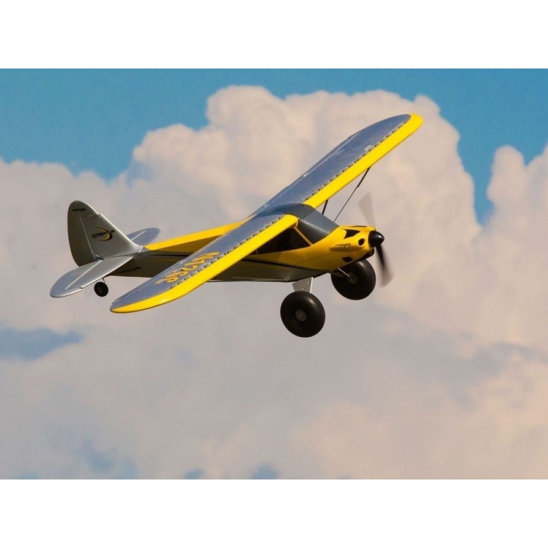 Aviones R/C para principiantes - Hobbyzone Carbon Cub S2 1.30m BNF Basic con SAFE - FLASH RC