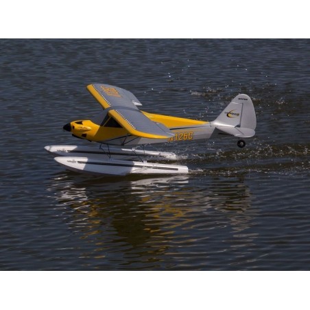Aviones R/C para principiantes - Hobbyzone Carbon Cub S2 1.30m BNF Basic con SAFE - FLASH RC
