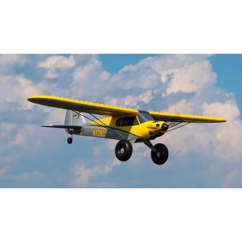 Beginner RC planes - Hobbyzone Carbon Cub S2 1.30m BNF Basic with SAFE - FLASH RC