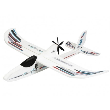 Avión RC de Interior - KIT Funnystar Multiplex aprox.0.85m - FLASH RC