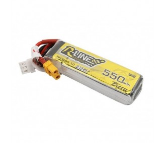 Baterías de propulsión de aviones RC - Tattu lipo R-line 2S 7.4V 550mAh 95C xt30 socket battery - FLASH RC