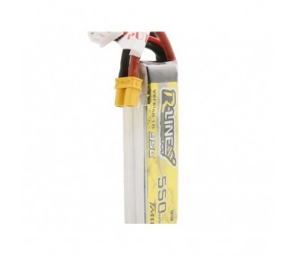 RC aircraft propulsion batteries - Tattu lipo R-line 2S 7.4V 550mAh 95C xt30 socket battery - FLASH RC 2