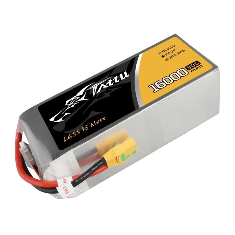 Lipo-Akku 6S 22.2V 16000mAh 30C Tattu