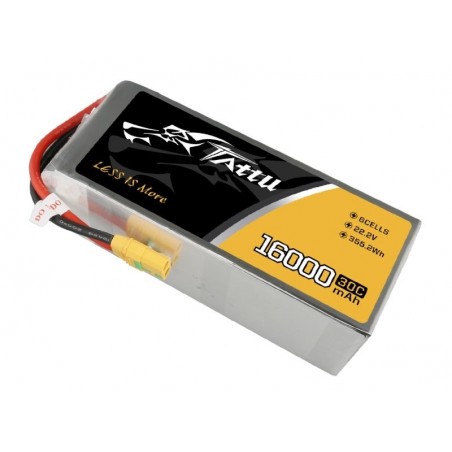 Lipo-Akku 6S 22.2V 16000mAh 30C Tattu