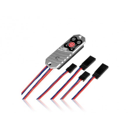 Double alimentations - Double alimentation régulée PowerBox Sensor V3, 6.0/7.8V - prises JR/JR - FLASH RC
