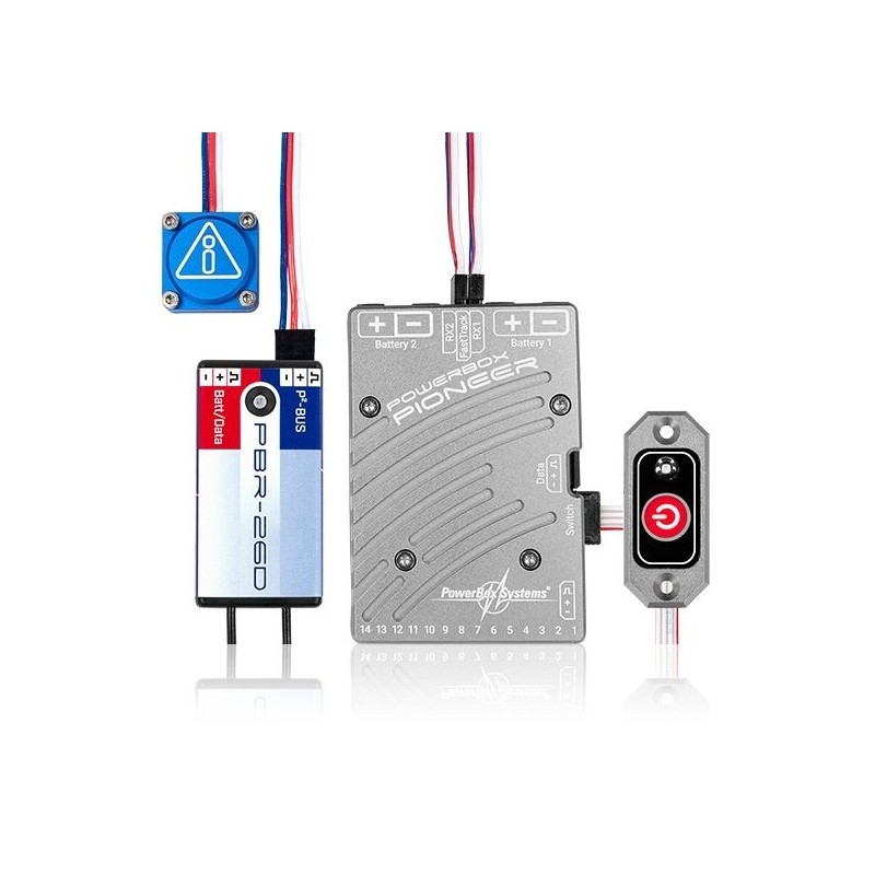 Box (Powerbox, Emcotec, Jeti, ...) - PowerBox Pioneer - FLASH RC