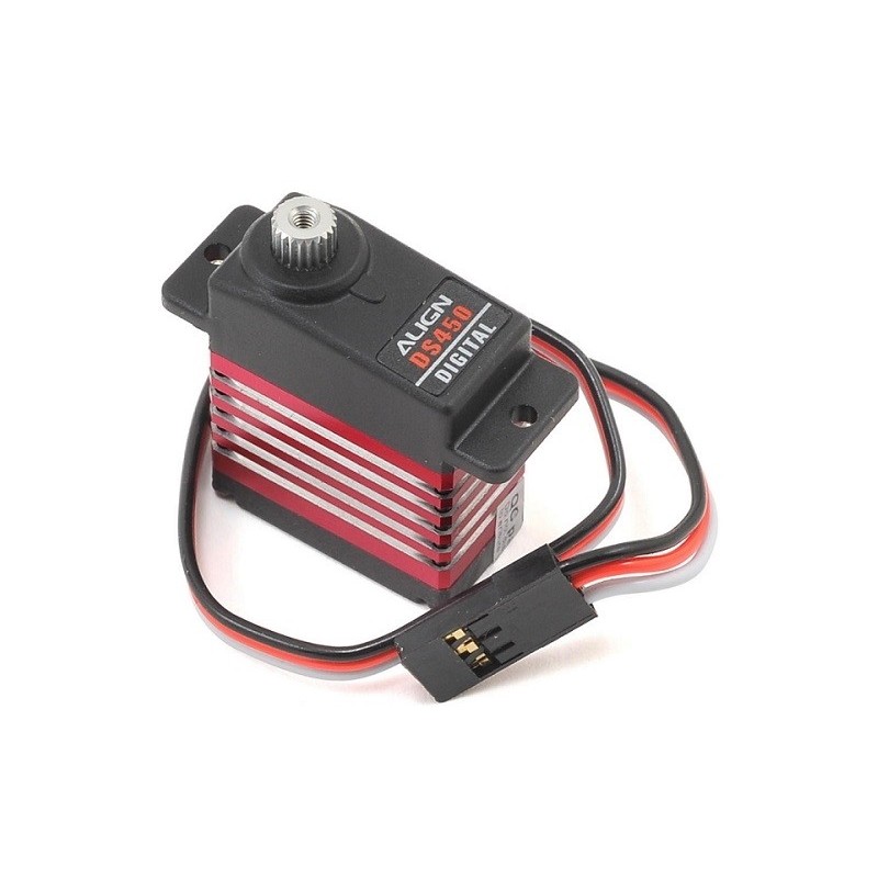 Servos - Servo digital Align DS450 (cíclico - HV) (20g, 4.0kg.cm, 0.05s/60°) - FLASH RC