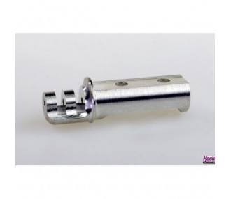 Towing hooks & winching - Double aluminum towing hook for plate mounting - Hacker - FLASH RC 2