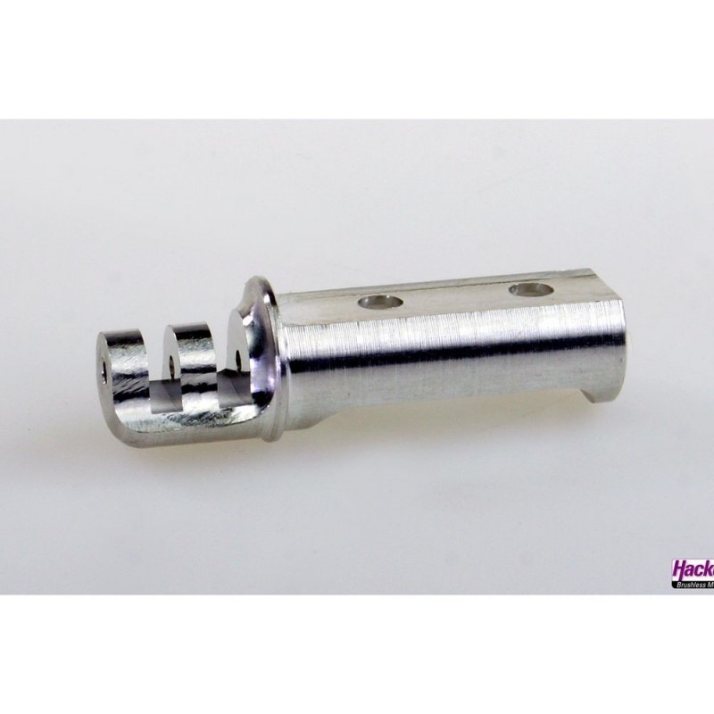 Abschlepphaken & Winde - Aluminium-Doppelschlepphaken für Platinenmontage - Hacker - FLASH RC