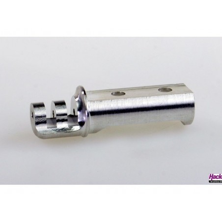Abschlepphaken & Winde - Aluminium-Doppelschlepphaken für Platinenmontage - Hacker - FLASH RC