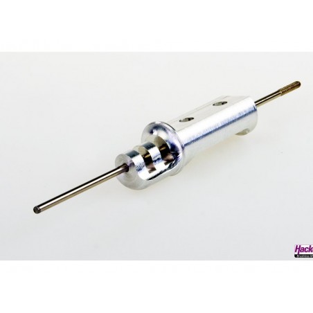 Towing hooks & winching - Double aluminum towing hook for plate mounting - Hacker - FLASH RC