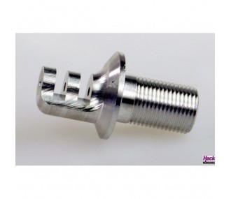 Crochets de remorquage & treuillage - Crochet de remorquage aluminium double pour montage arrère - Hacker - FLASH RC 2