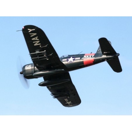 Avion FMS F4U V3 Corsair bleu PNP env.1.70m + Reflex - FLASH RC
