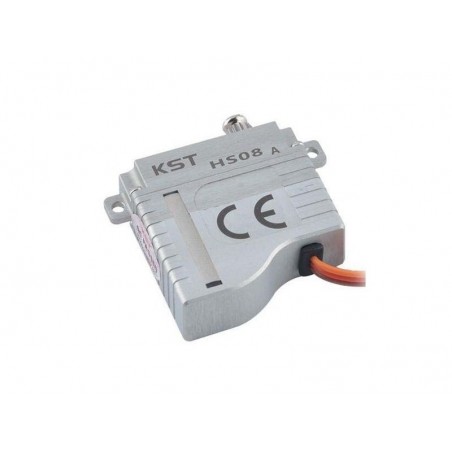 Servos - Servo micro KST HS08A MG HV (8g, 5.2kg.cm, 0.11s/60°) - FLASH RC