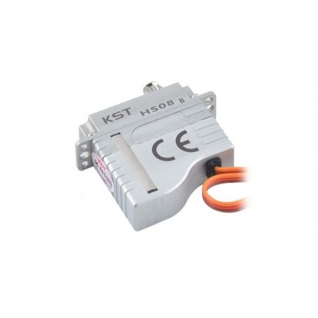 Servi - Servo micro KST HS08B MG HV (8g, 5.2kg.cm, 0.11s/60°) - FLASH RC