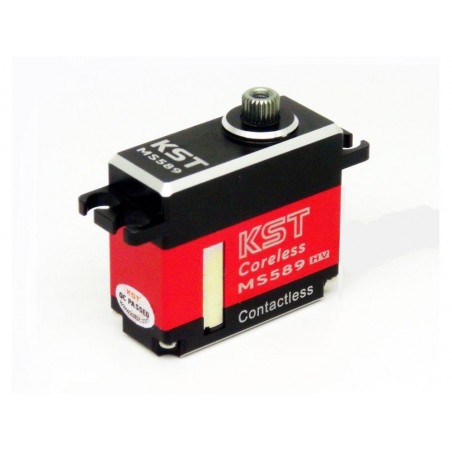Servi - Servo mini KST MS589 HV 15mm (38g, 9.2kg.cm, 0.08s/60°) - FLASH RC
