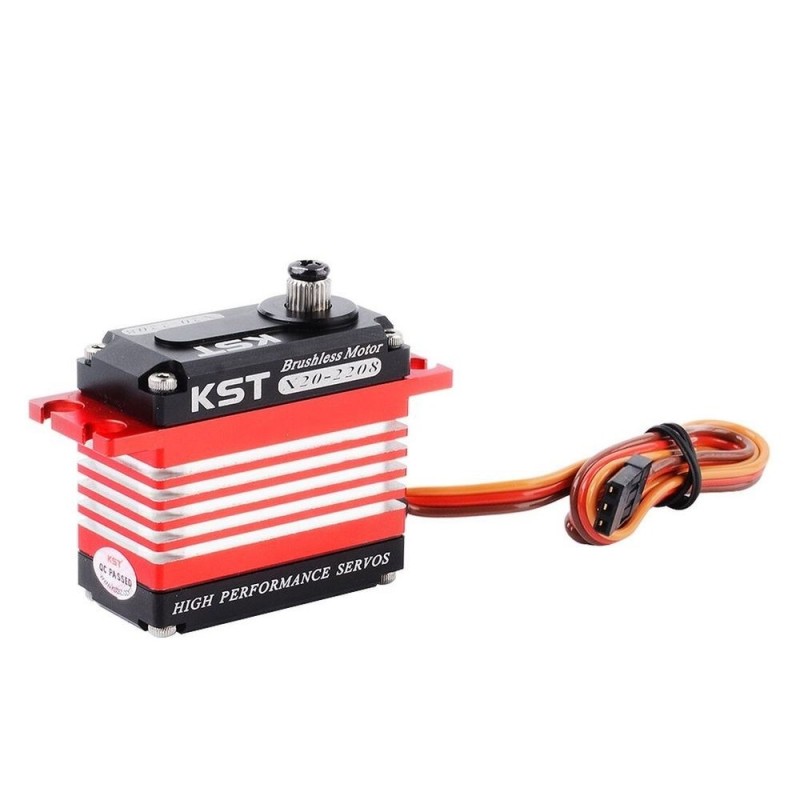 Servi - Servo KST X20-2208 MG HV (72g, 25kg.cm, 0.09s/60°) - FLASH RC