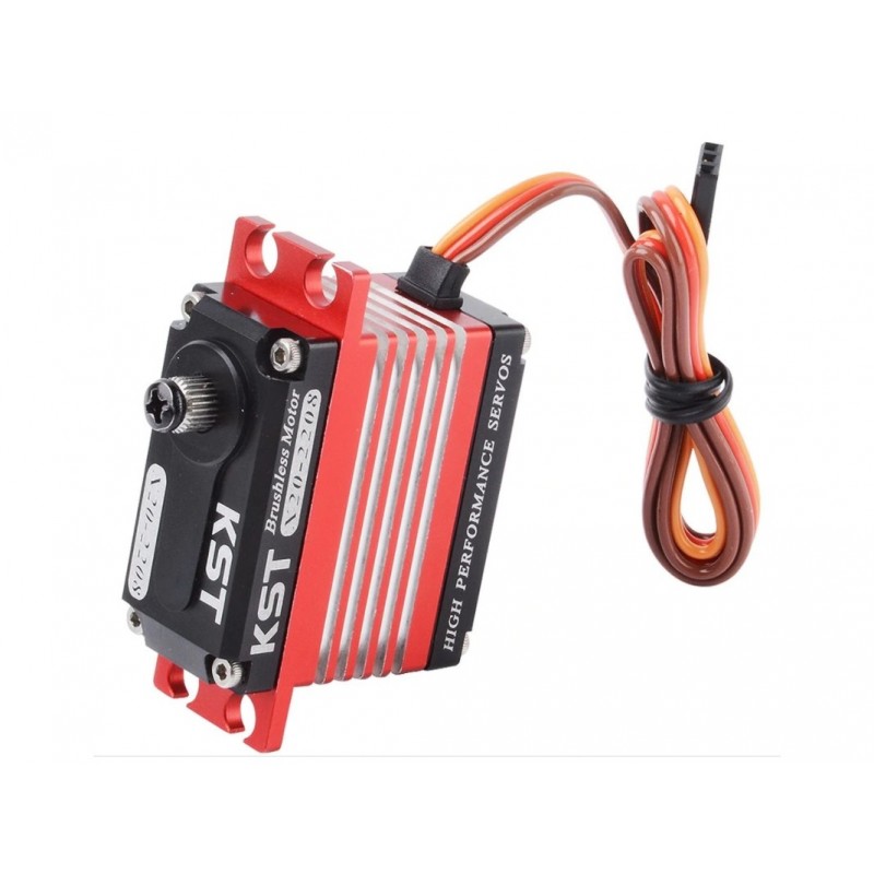 Servos - Servo KST X20-2208 MG HV (72g, 25kg.cm, 0.09s/60°) - FLASH RC