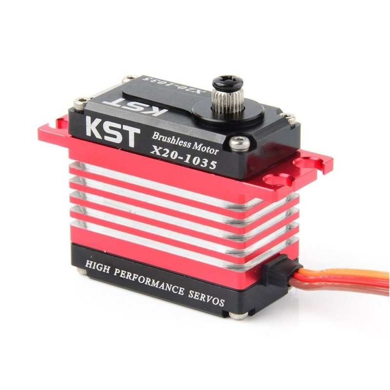 Servos - Servo KST X20-1035 MG HV (70g, 12kg.cm, 0.03s/60°) - FLASH RC
