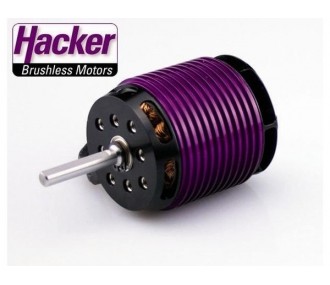 Outrunner - Moteur Brushless Hacker A50-12L Turnado V4 - Axe long - FLASH RC