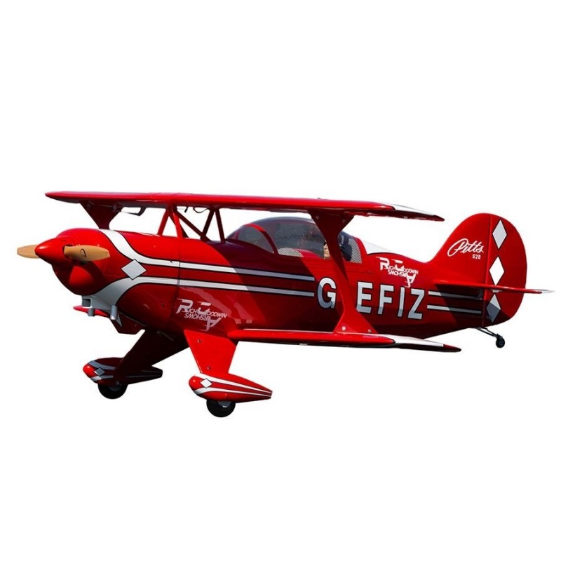 Aviones Acrobáticos RC - HANGAR 9 Pitts S-2B 50-60cc ARF (HAN2390) - FLASH RC