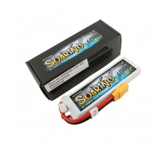 RC aircraft propulsion batteries - Gen ace Soaring lipo 2S 7.4V 4000mAh 30C socket XT90 - FLASH RC 2