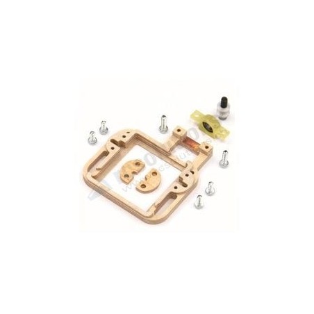 Soportes de servo de precisión - Hitec D89MW soporte de madera con cojinete - derecha - FLASH RC