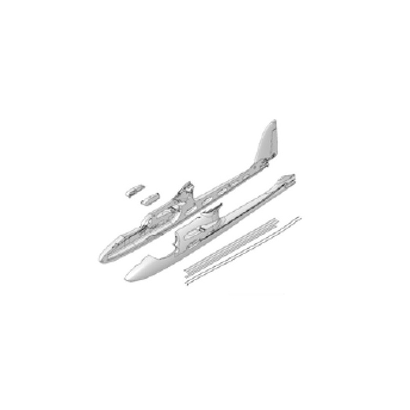 Fuselages Planeurs/Motoplaneurs RC - EASYSTAR 3 Multiplex : Fuselage sans décal - FLASH RC