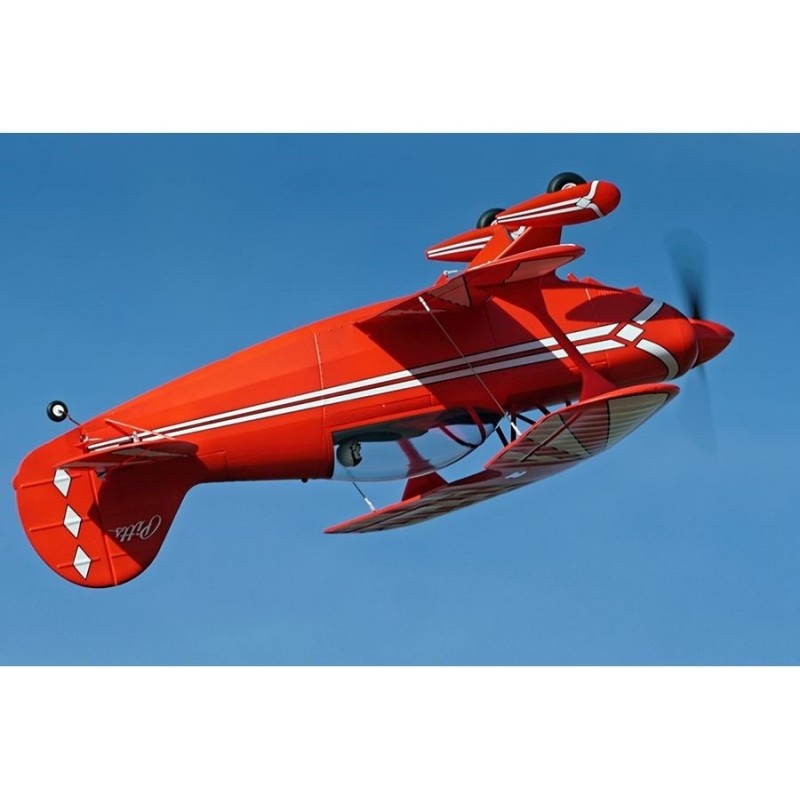 RC Kunstflugzeuge - Flugzeug FMS PITTS V2 PNP ca.1.40m + Gyro REFLEX - FLASH RC