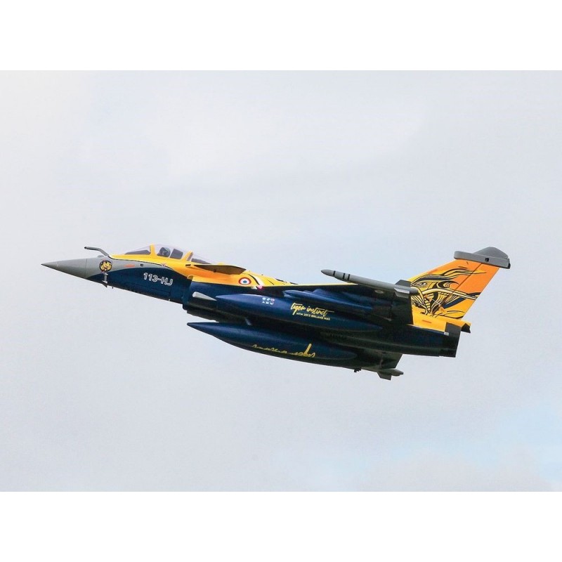 RC-Jets - Jet FMS Dassault Rafale PNP EDF 80mm ca.0.98m+ Gyro REFLEX - FLASH RC