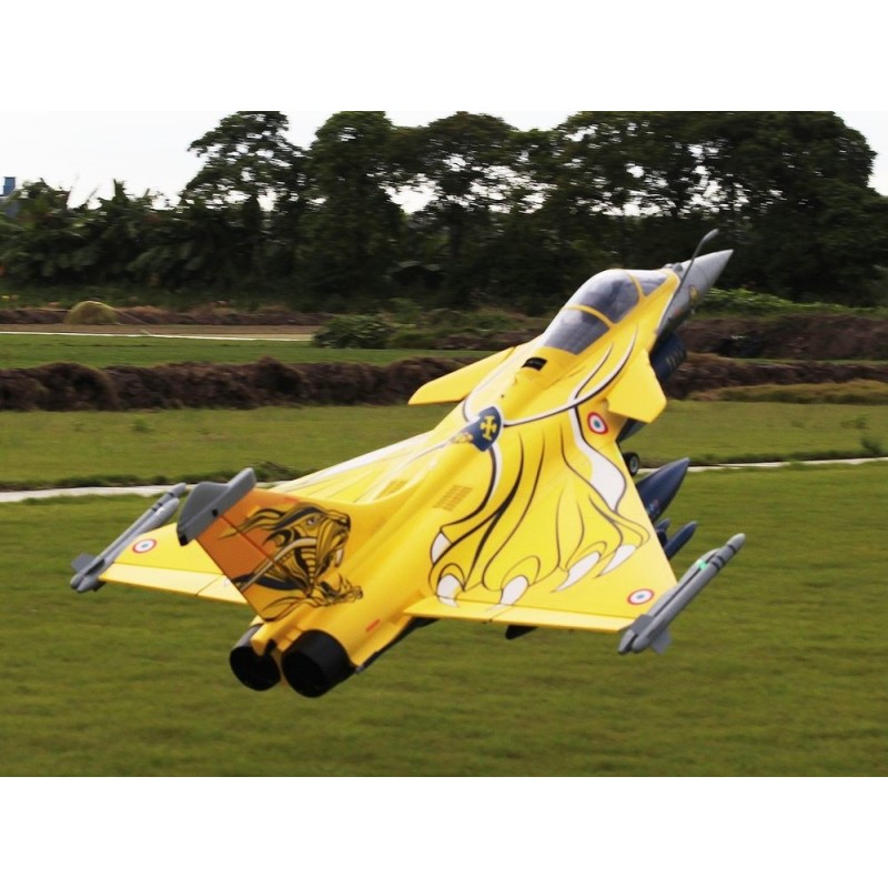 RC-Jets - Jet FMS Dassault Rafale PNP EDF 80mm ca.0.98m+ Gyro REFLEX - FLASH RC
