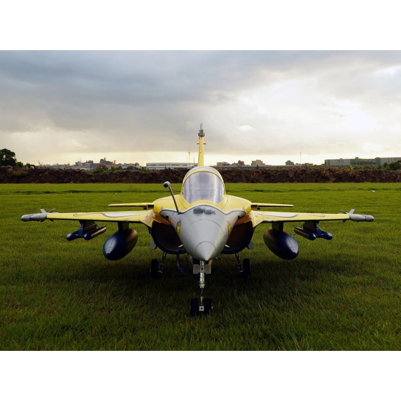 Jet FMS Dassault Rafale PNP EDF 80mm env.0.98m+ gyro REFLEX - FLASH RC