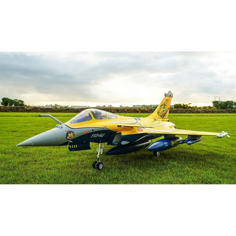 Jet FMS Dassault Rafale PNP EDF 80mm env.0.98m+ gyro REFLEX - FLASH RC