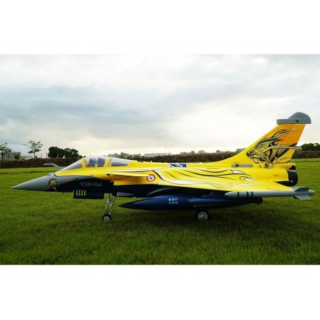 Jet FMS Dassault Rafale PNP EDF 80mm env.0.98m+ gyro REFLEX - FLASH RC