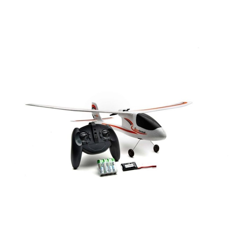 Beginner RC planes - Hobbyzone Mini AeroScout S RTF approx.0.77m - FLASH RC
