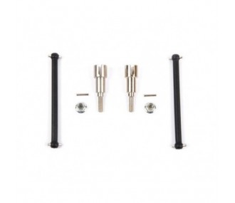 Ersatzteile RC-Cars - T4933/53N -Set Kardanwelle hinten Walnuss Metall (2p) Pirate Booster/Ripper/Dune/Tracker - FLASH RC