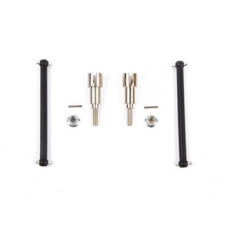Piezas de repuesto para coches RC - T4933/53N -Set tuerca eje cardan trasero metal (2p) Pirate Booster/Ripper/Dune/Tracker - FLA