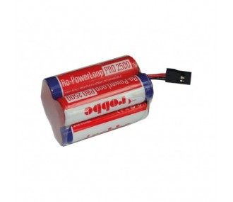 Batterie del ricevitore - Batteria 4,8V 2500mAh NiMh AA blocco RO-POWER LOOP ROBBE - FLASH RC