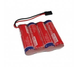 Receiver Batteries - Battery 4,8V 2500mAh NiMh AA flat RO-POWER LOOP ROBBE - FLASH RC