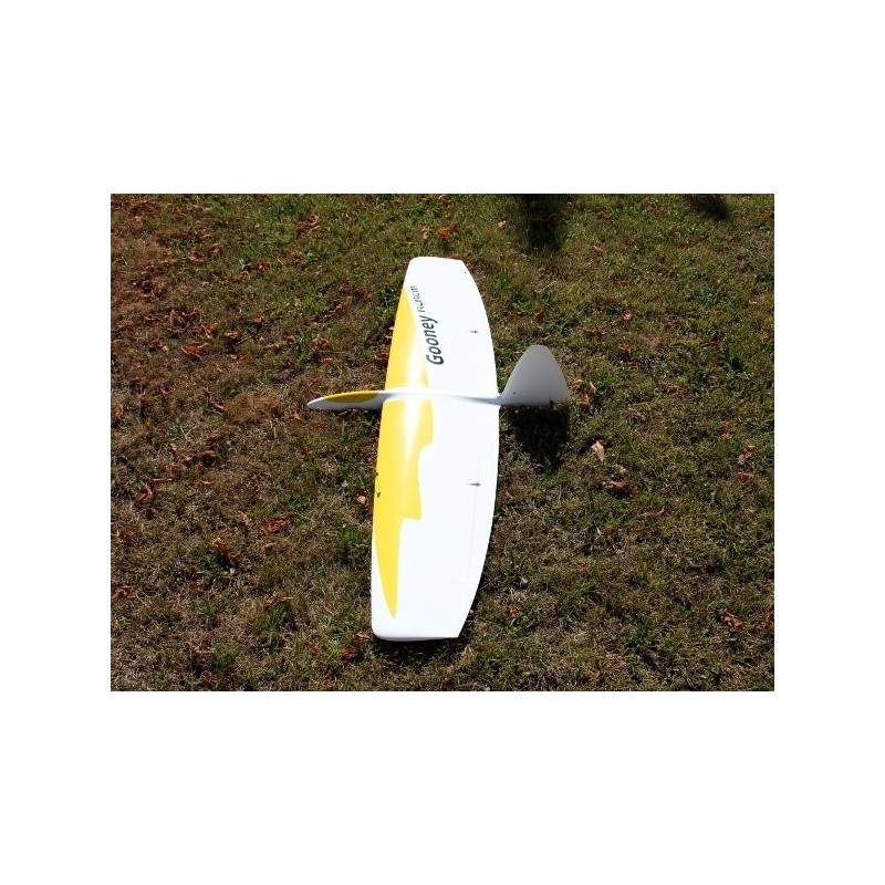 RC Flying Wings - Gooney Flying Wing amarillo y negro aprox.1.50m RCRCM - FLASH RC