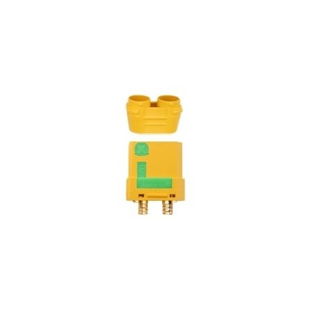 Conector XT30/XT60/XT90 - Conector XT90-S hembra Anti Chispa Amass - FLASH RC