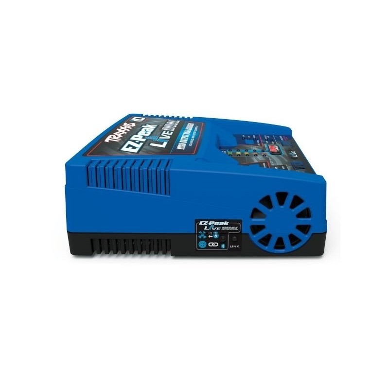 Caricabatterie - Traxxas EZ-Peak Live Caricabatterie 2973G 200W + 2x Lipo 14.8V 6700mAh 2890X - FLASH RC