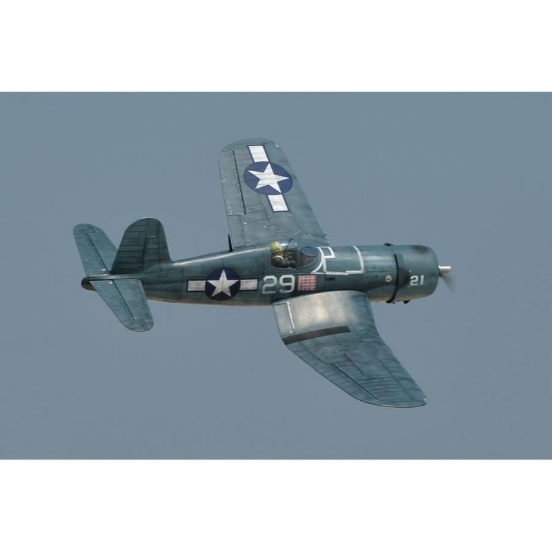Warbirds RC - Modelo Phoenix F4U Corsair 60cc Escala GP/EP ARF 2.17m - FLASH RC
